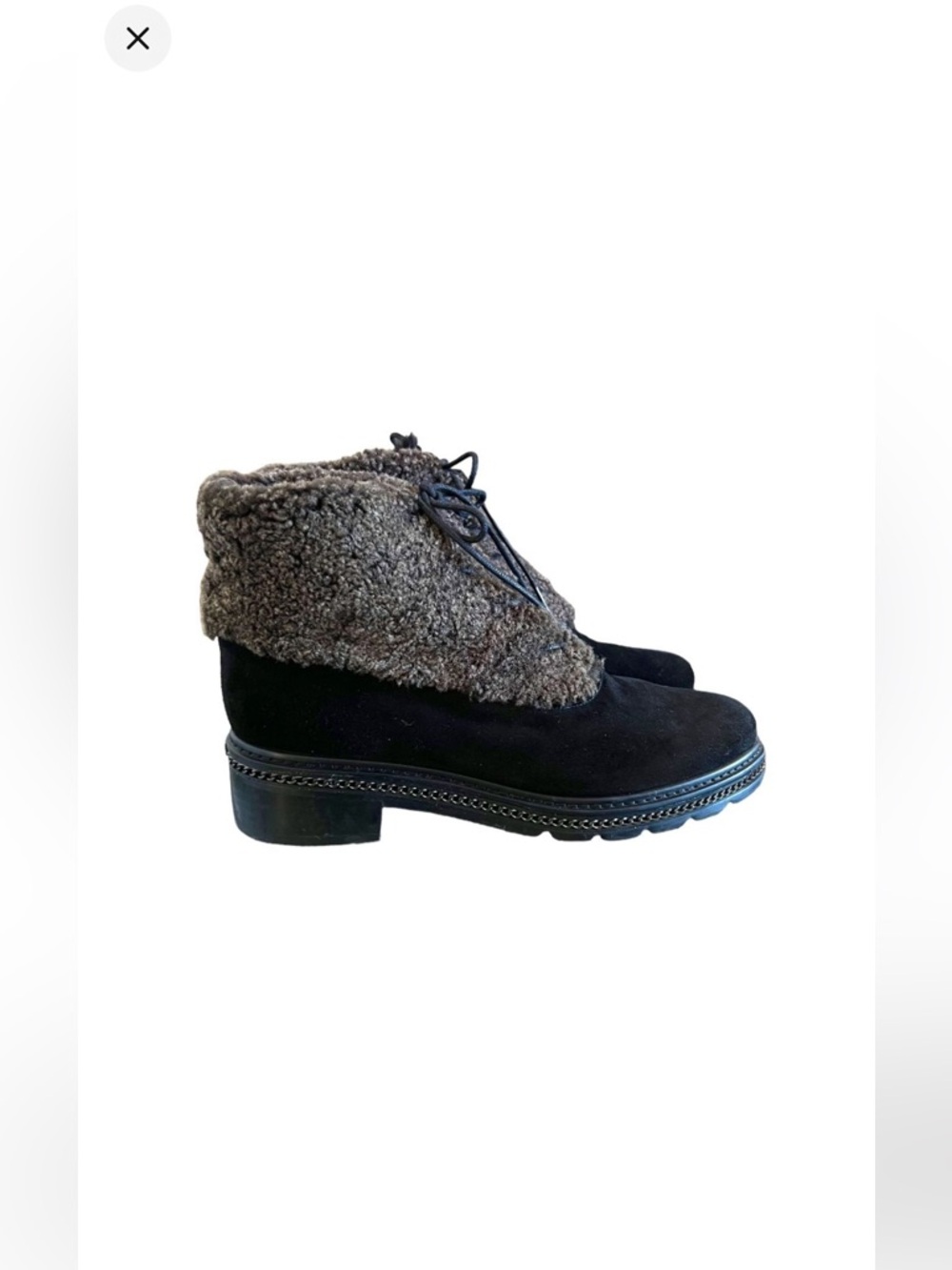 Stuart Weitzman Keepwarm Suede Ankle Boots Size 8.5